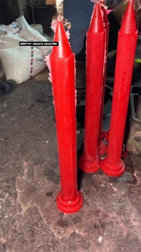 How to make big mombatti in factory 😱#shortvideo #ytshorts