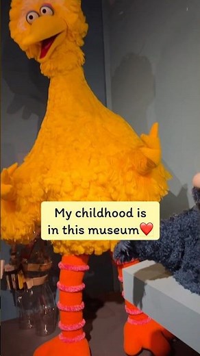 My Childhood is Here: Big Bird at the Jim Henson Exhibition, Museum of the Moving Image