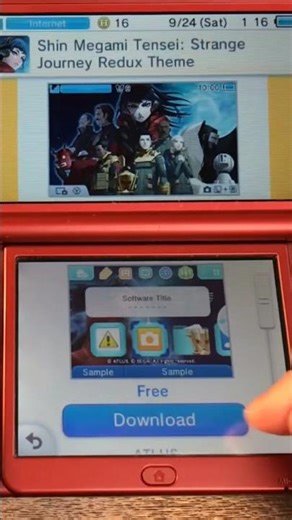 I Found the Coolest 3DS Themes (for FREE) #shorts