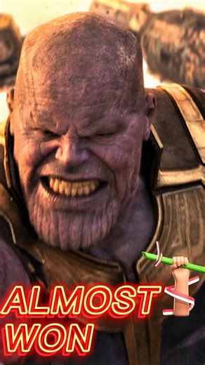 Avengers Almost Defeat Thanos 😱 | Infinity War Scene #Shorts