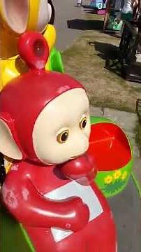 Jolly Roger Teletubbies Carousel Kiddie Ride (Mute!)