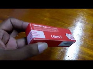 Huawei E3531 3G HSPA+ Dongle USB Stick Unboxing