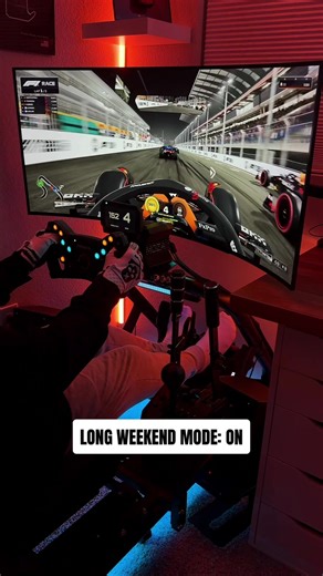 Endless Laps in Formula 1 Sim Racing