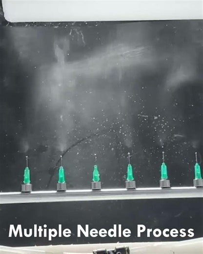 From Single Needle to Multi-Needle Scale-Up | Electrospinning