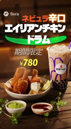ケンタッキー！？エイリアンチキンが新発売！！