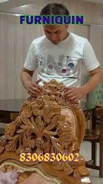 Wooden dinning table set #homeimprovement #dinningtabledecor #woodenfurniture #dinningroomdecor