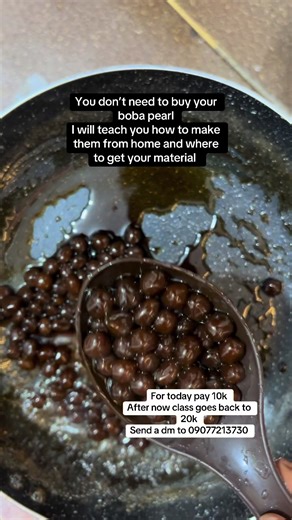 Learn to Make Boba Pearls at Home