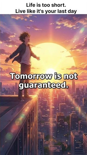 If today was your last day. 🌅⏳ #life #quotes #mindset