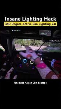 Add More Active Lighting To The Sim Racing Cockpit?