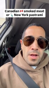 What are you guys think is better, 🇨🇦 Canadian smoked meat 🍖 or New York pastrami #Pastrami #SmokedMeat #Cannada #nyc #Food | Tony Dcomedy