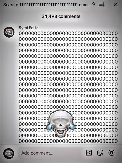 000000 comment tutorial🤔 wait for the last movement🤬 #troll #fyp #unbelivable #comment #viral