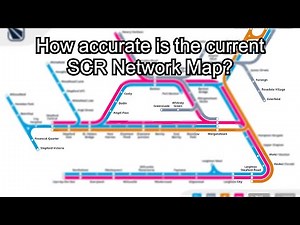 How accurate is the current SCR Network Map? (And whats different)