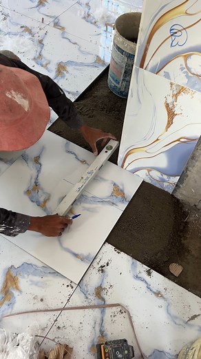 134K views · 471 reactions | Techniques To Install Corner Floor Tile | Daily Works CVR | Facebook