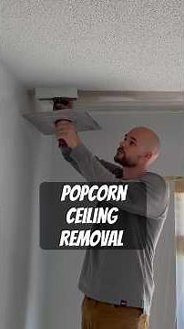 Scraping Popcorn Ceilings (making it easier)