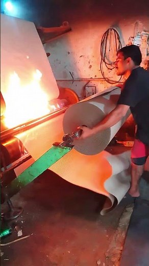 Amazing Manufacturing Process of Corrugated Carton Boxes with Paper Roll #shorts
