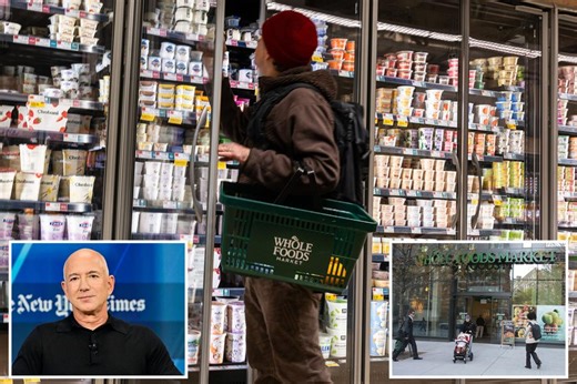 Lefty shoplifters targeting Whole Foods say they’re ‘liberating’ items from ‘Lex Luthor’ Jeff Bezos
