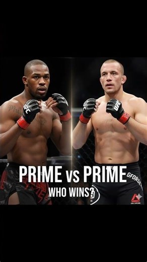 Prime Jon Jones vs Prime GSP — Who Wins? 👑🔥 #ufc #shorts #jonjones #gsp