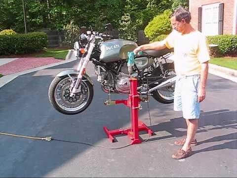 Eazy Rizer motorcycle lift from Lifts-and-Stands.com