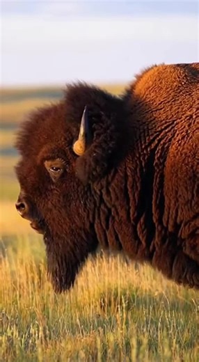 Experience the raw power of the bison’s loud bellow as it echoes across the windswept prairie. The thick mane ripples with every call, merging with the gentle hush of wind and rustling grass for a truly wild atmosphere. Watch and listen as the iconic prairie giant commands attention in its natural habitat. 🔗 Follow for more animal sounds: TikTok: http://tiktok.com/@animalsoundearth Instagram: https://www.instagram.com/ YouTube: https://www.youtube.com/@AnimalSoundEarth #BisonSound #PrairieWildl