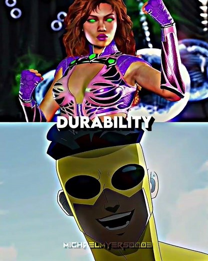 Starfire vs Sinister Mark #edit #shorts #viral #vs #dccomics #invincible #tv #dc #superman #starfire