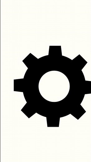 How to Create a Setting Icon in Adobe Illustrator in Seconds! #shortsfeed