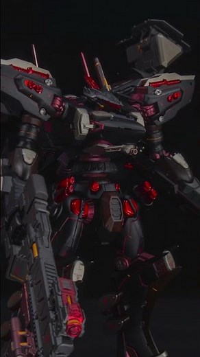 ホワイト・グリントをアンサング風全塗装 #アーマードコア #プラモデル #armoredcore #plasticmodelkit #white-glint #gundam #gunpla