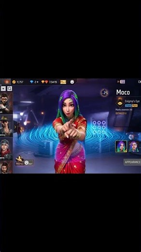 Moco Hacker Queen Introduction 🔥 | Free Fire Gameplay Shorts #shorts