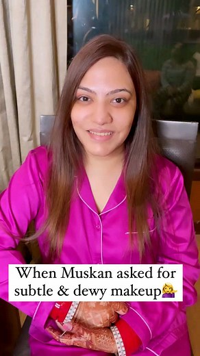 Will She Get The Subtle And Dewy Makeup Which She Really Wants ? 😉😉Dont Miss Part 2 ❤ | Makeovers By Sanya and Shifa