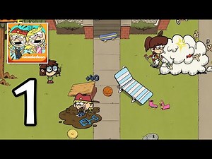 Loud House: Outta Control - Levels 1-5 | Gameplay Walkthrough Part 1 (iOS, Apple Arcade)