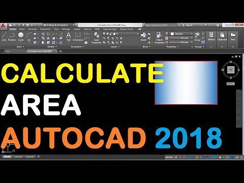 How to Calculate Area in AutoCAD using Polyline