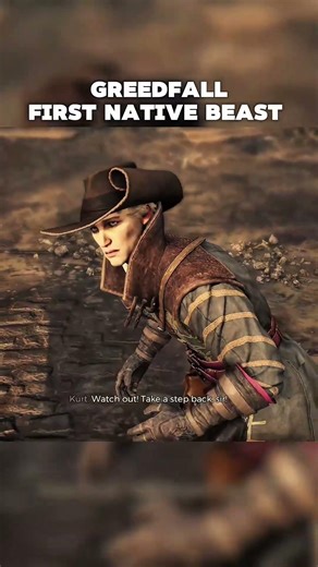 First native beast encounter in GreedFall #greedfall