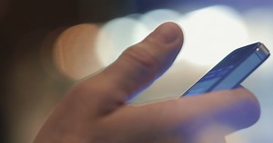 Chatting with Friends with Smartphone