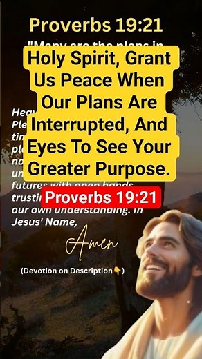 HIS PURPOSE PREVAILS: When Our Plans Meet God's Will 🙏♥️