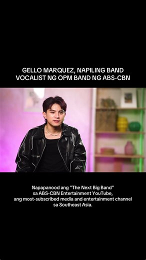 Gello Marquez: Official Vocalist ng OPM Band ng ABS-CBN