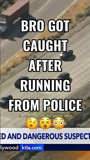 Perp gets taken down in high speed chase! 👍🏼👮‍♂️ #police #highspeed #california