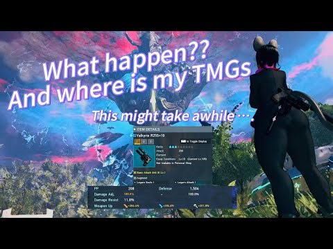 [PSO2:NGS] These TMGs isn’t mine (base TMGS VS Dark Falz Interception)