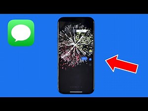 How to Send a Message With Fireworks Effect on iPhone