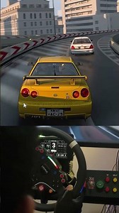 Shutoko Revival run with a 330HP R34 — rain, realism, and raw engine sound.