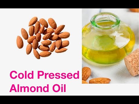 How To Make Sweet Almond Oil At Home-Made (Cold Pressed) DIY