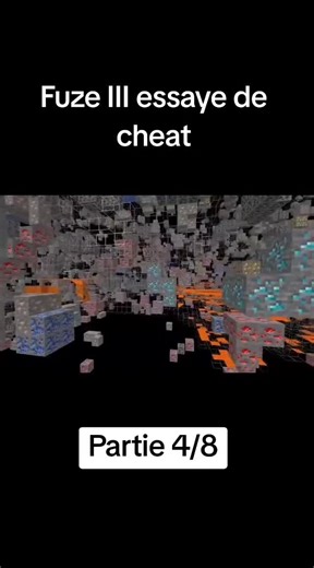 Fuze Cheat jusqu'à se faire ban ! #minecraft#cheater#xray#pourtoi
