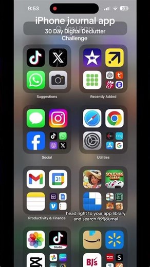 Day 15: iPhone Journal App to help us remember! GenX... #Shorts #theknowtogrow