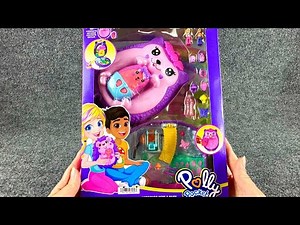 Polly Pocket Hedgehog Mom & Baby Playset ASMR Unboxing & Review!
