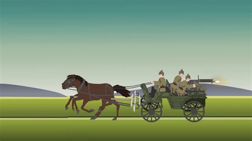 12K views · 433 reactions | Horse powered machine gun in Russian Civil war | Simple History | Facebook