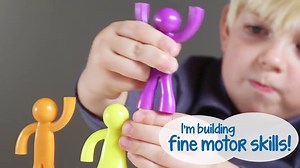 Watch Learning Resources Buddy Builders, Fine Motor, Hand Eye Coordination Toy, 32 Pieces, Ages 2 on Amazon Live