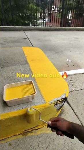 Beginner Curb Painting Transformation 🎨