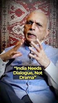 “India Needs Dialogue, Not Drama” || ‪@IndiaStorywithArjun‬