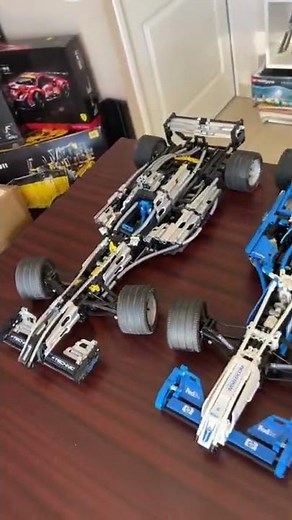LEGO technic All formula 1 1/10 & 1/8 from 2000 silver champion to 2022 McLaren