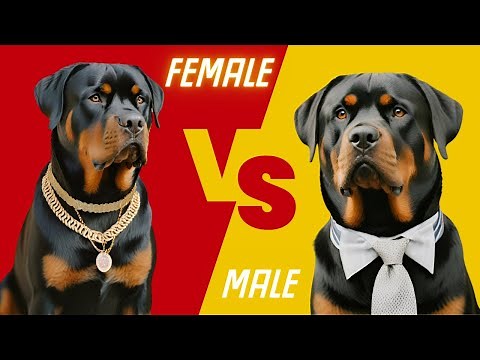 Male vs Female Rottweiler | Top 10 Differences