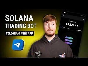 Make Your Own Solana Raydium Trading Bot Inside Telegram!