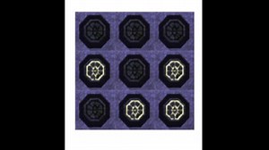 Lighting top two rows example